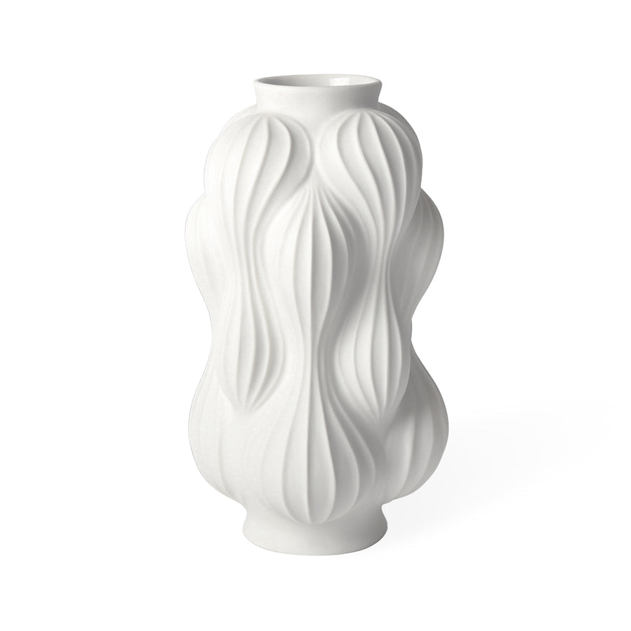 Carved Porcelain Vase L | Jonathan Adler Balloon | Oroa.com