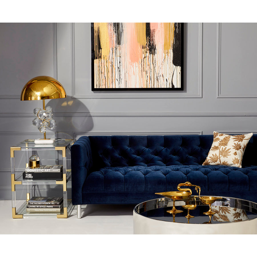 Two-Tier Glass Side Table | Jonathan Adler Jacques | Oroa.com
