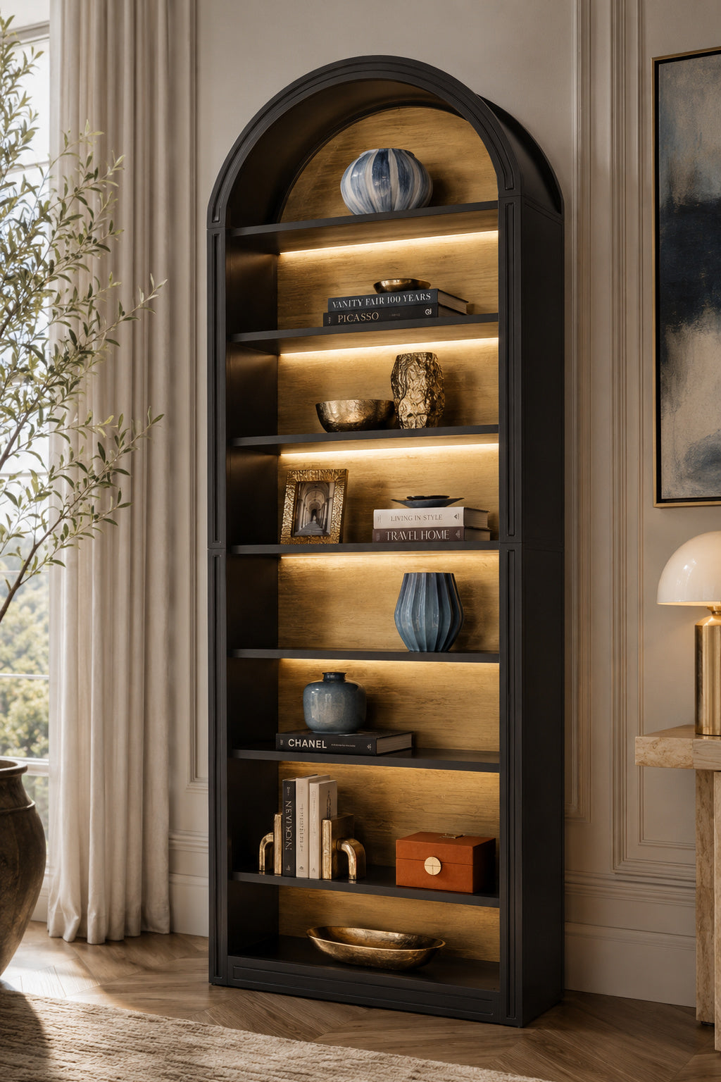 Modern 8-Tier Display Étagère | OROA