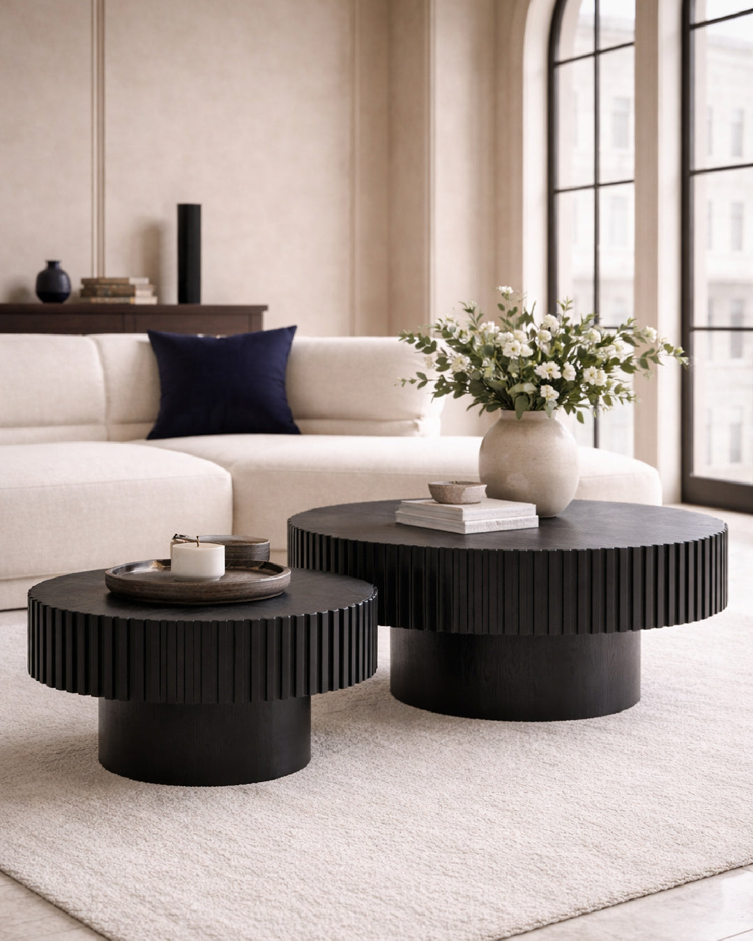 black round coffee tables - www.oroa.com