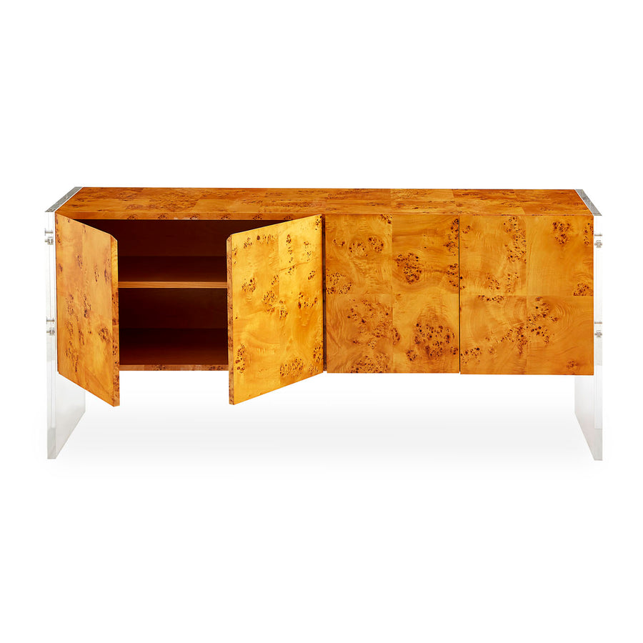 Mappa Wood 4-Door Sideboard | Jonathan Adler Bond | Oroa.com