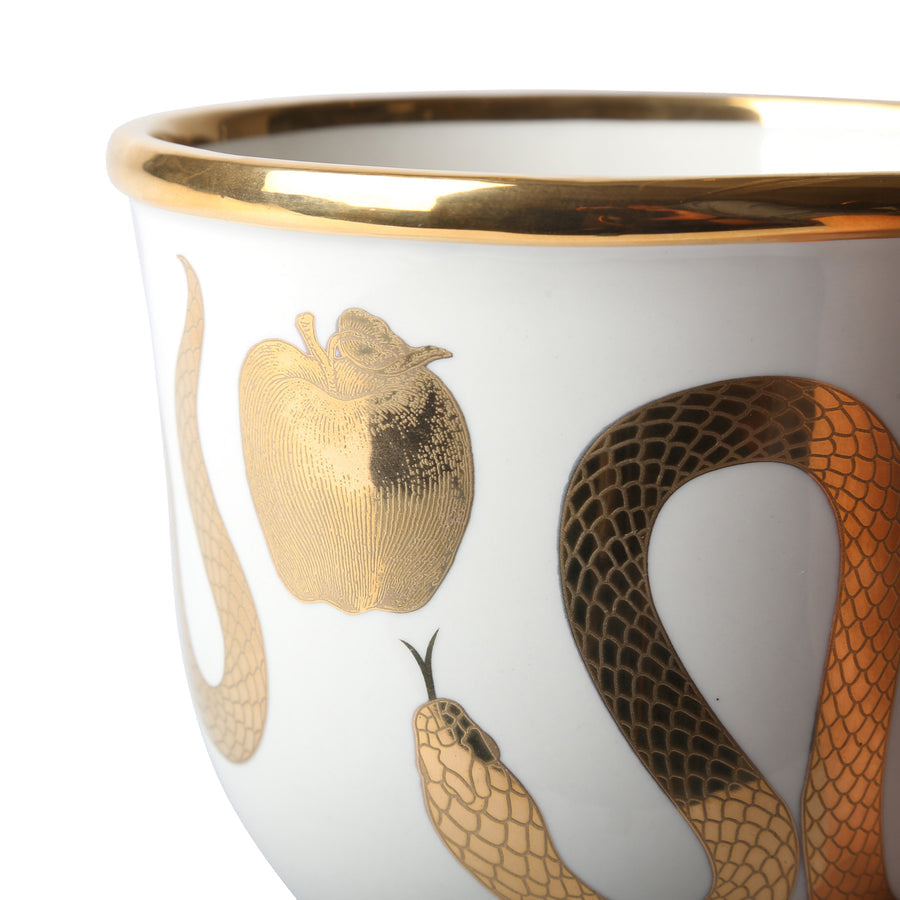 Porcelain Snake & Apple Bowl | Jonathan Adler Botanist | Oroa.com