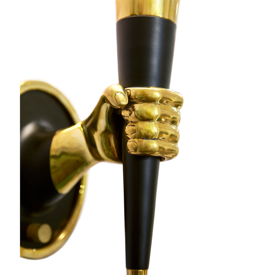 Brass Wall Light | Jonathan Adler Hand | Oroa.com