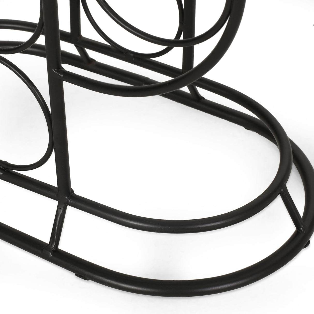 Industrial Black Wine Rack - 13 bottles - OROA