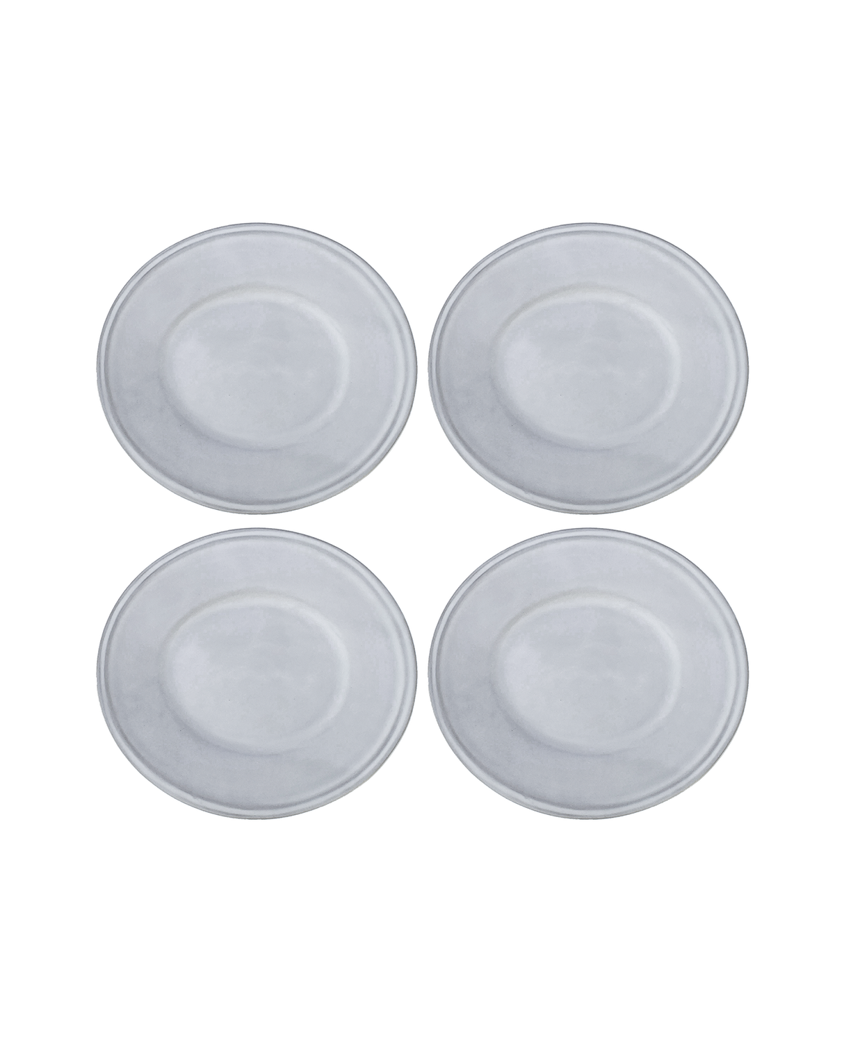 Cloud Oval Dessert Plate - Set of 4