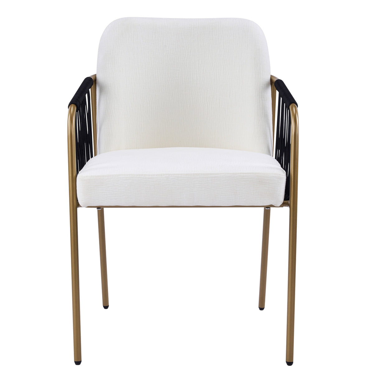 Modern Glam Upholstered Dining Chairs (S/2) - OROA
