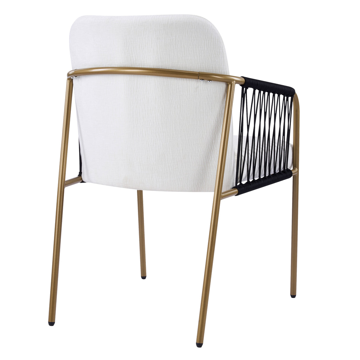 Modern Glam Upholstered Dining Chairs (S/2) - OROA