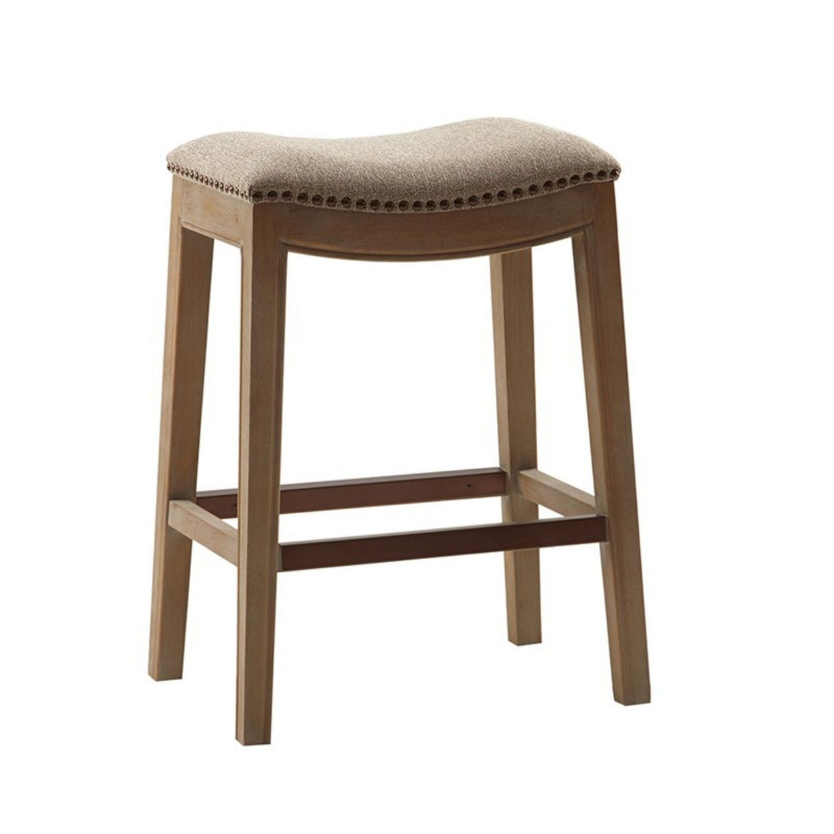 Saddle Linen Counter Stool - OROA