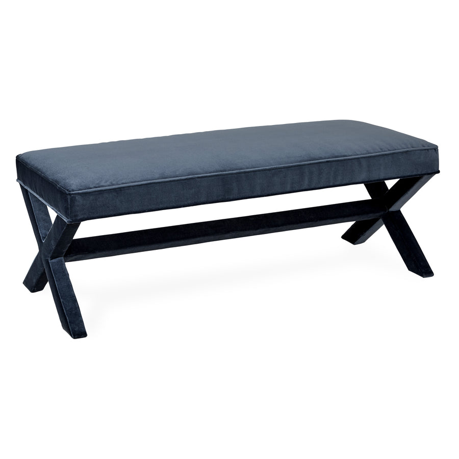 Cushioned Seat Bench | Jonathan Adler Double X | Oroa.com