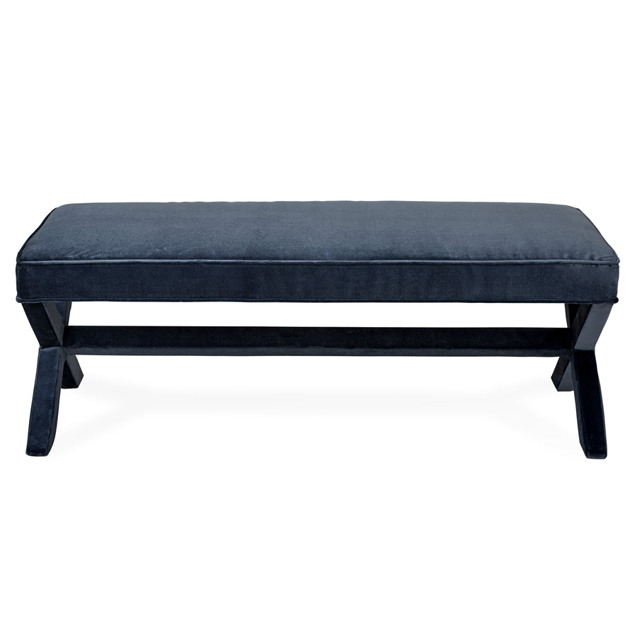 Cushioned Seat Bench | Jonathan Adler Double X | Oroa.com