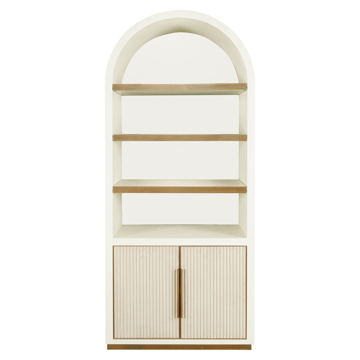 White Arched Display Cabinet | Oroa.com