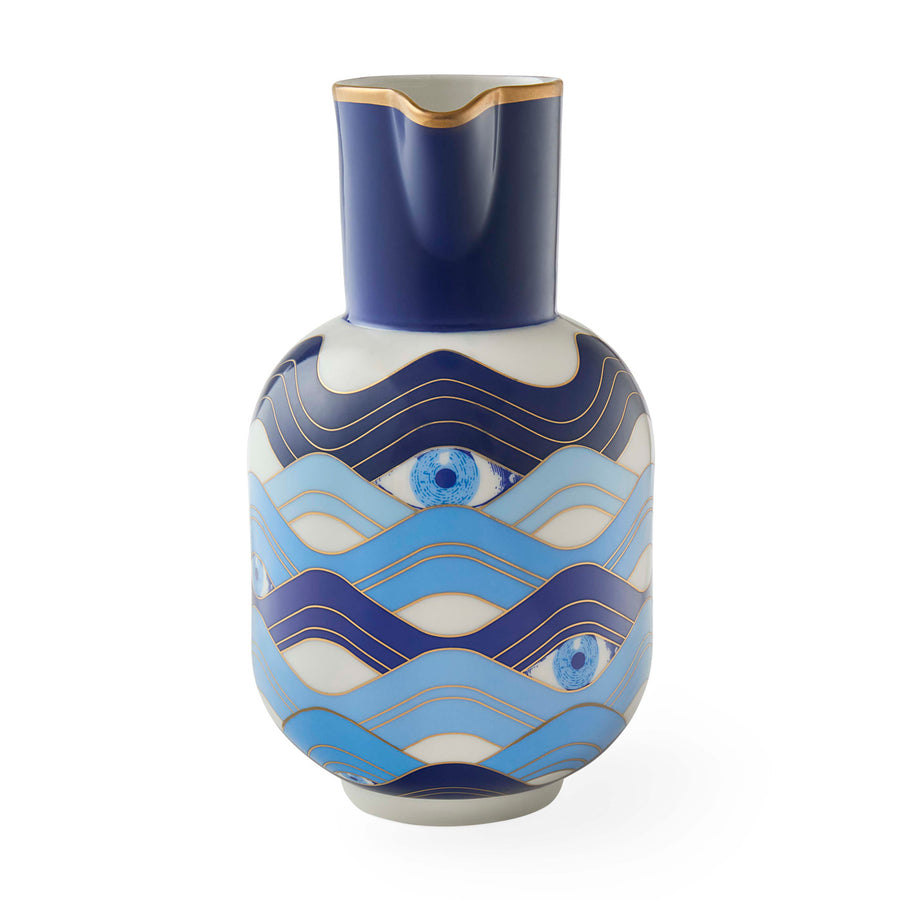Blue Porcelain Pitcher | Jonathan Adler Druggist | Oroa.com