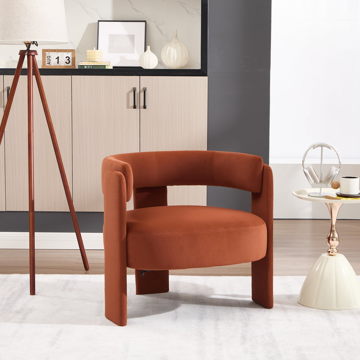 Accent Chair for Living Room, Velvet Touch