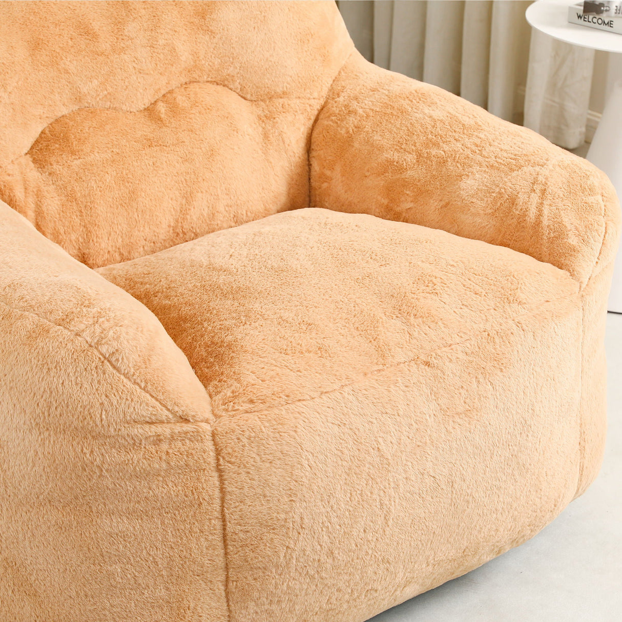 Beanbag Sofa Chair With Armrests - OROA