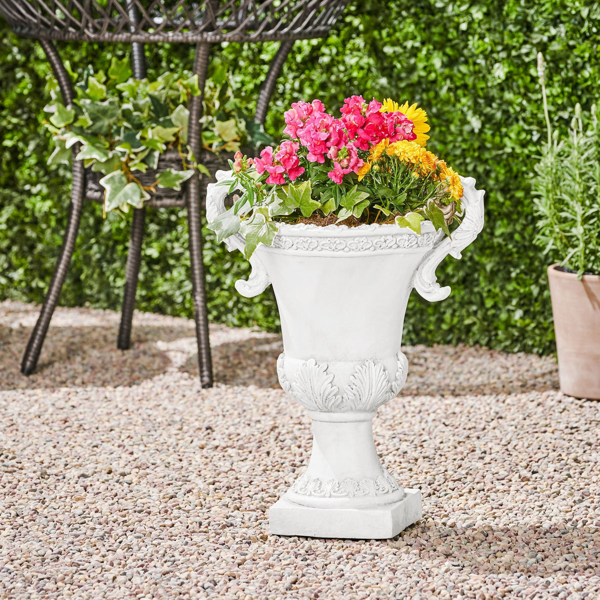 Roman Style MGO Garden Urn Planter