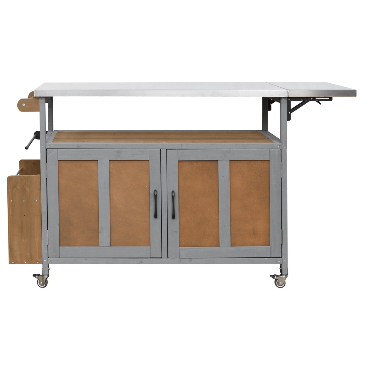 Foldable Outdoor Kitchen Island Cart - Cathy