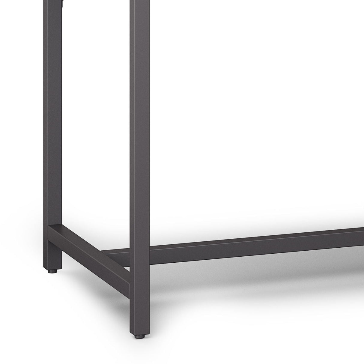Handcrafted Solid Wood & Metal Desk - OROA