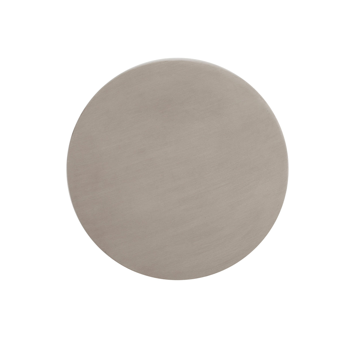 Outdoor Round U-Shape Side Table Light Grey