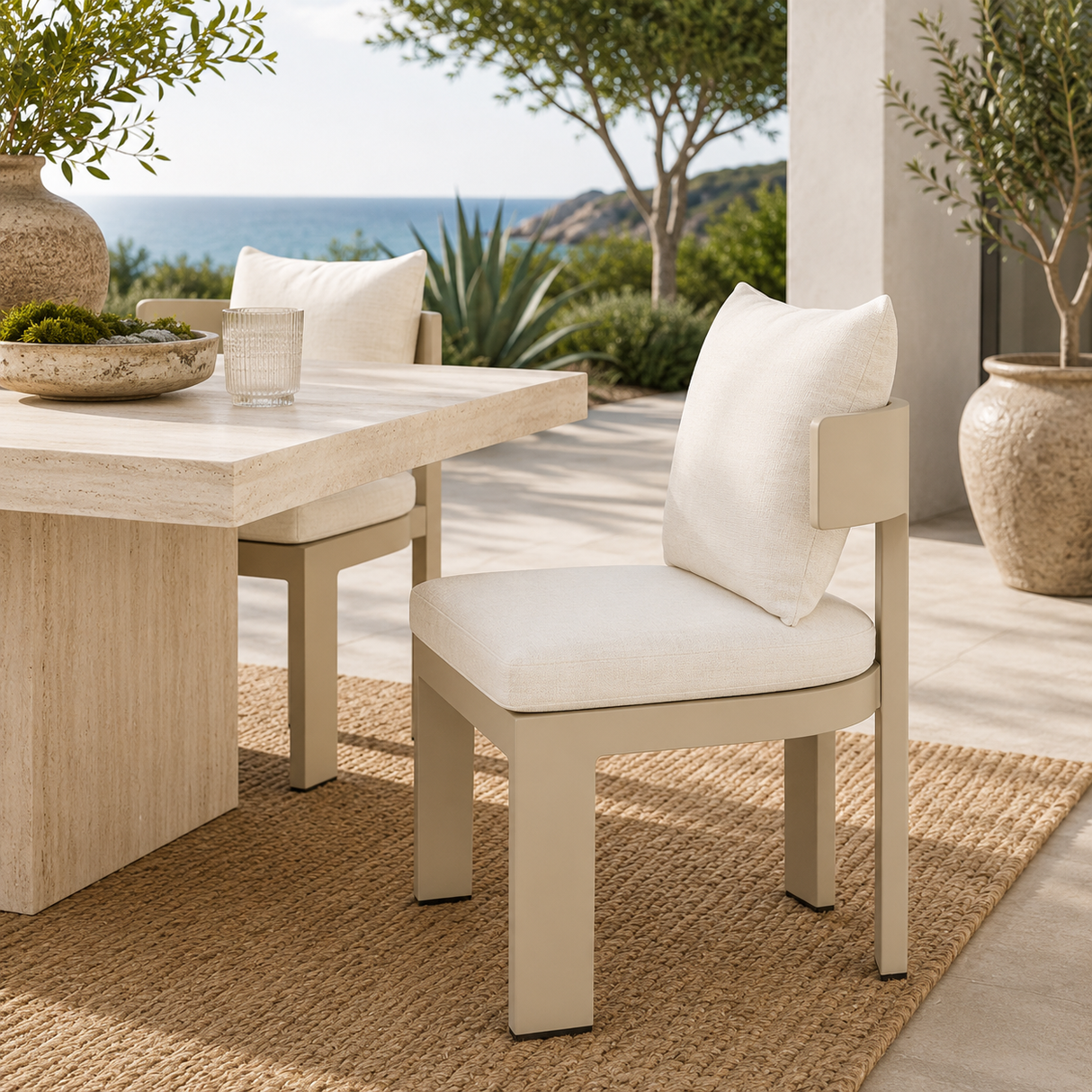 Outdoor Aluminium Dining Chair | Oroa.com