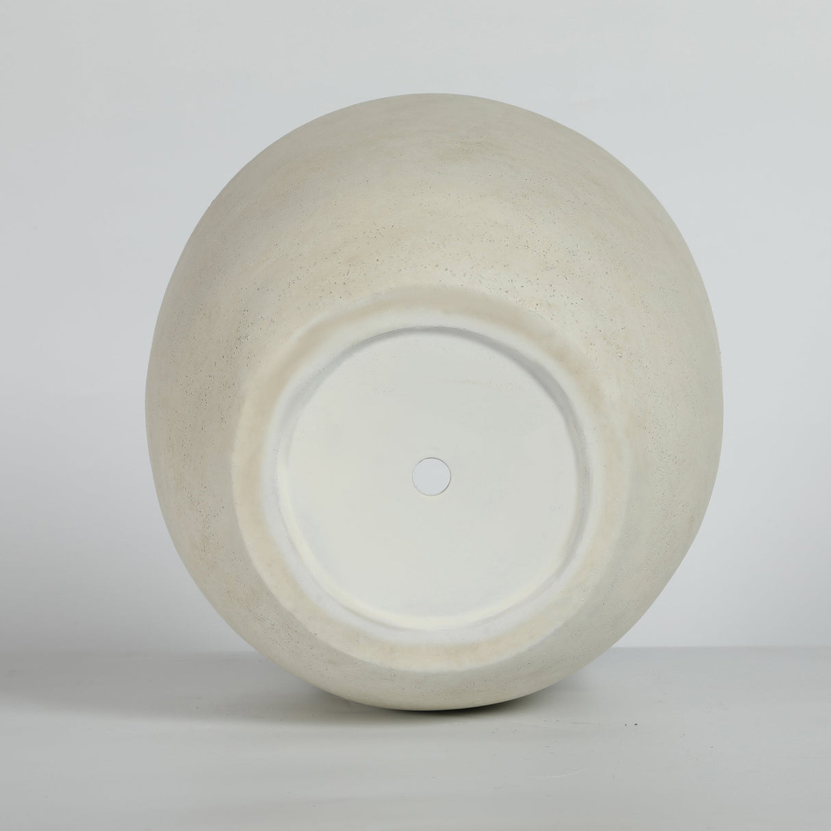 Round Concrete Planter (S/2), Large Outdoor Indoor/Outdoor
