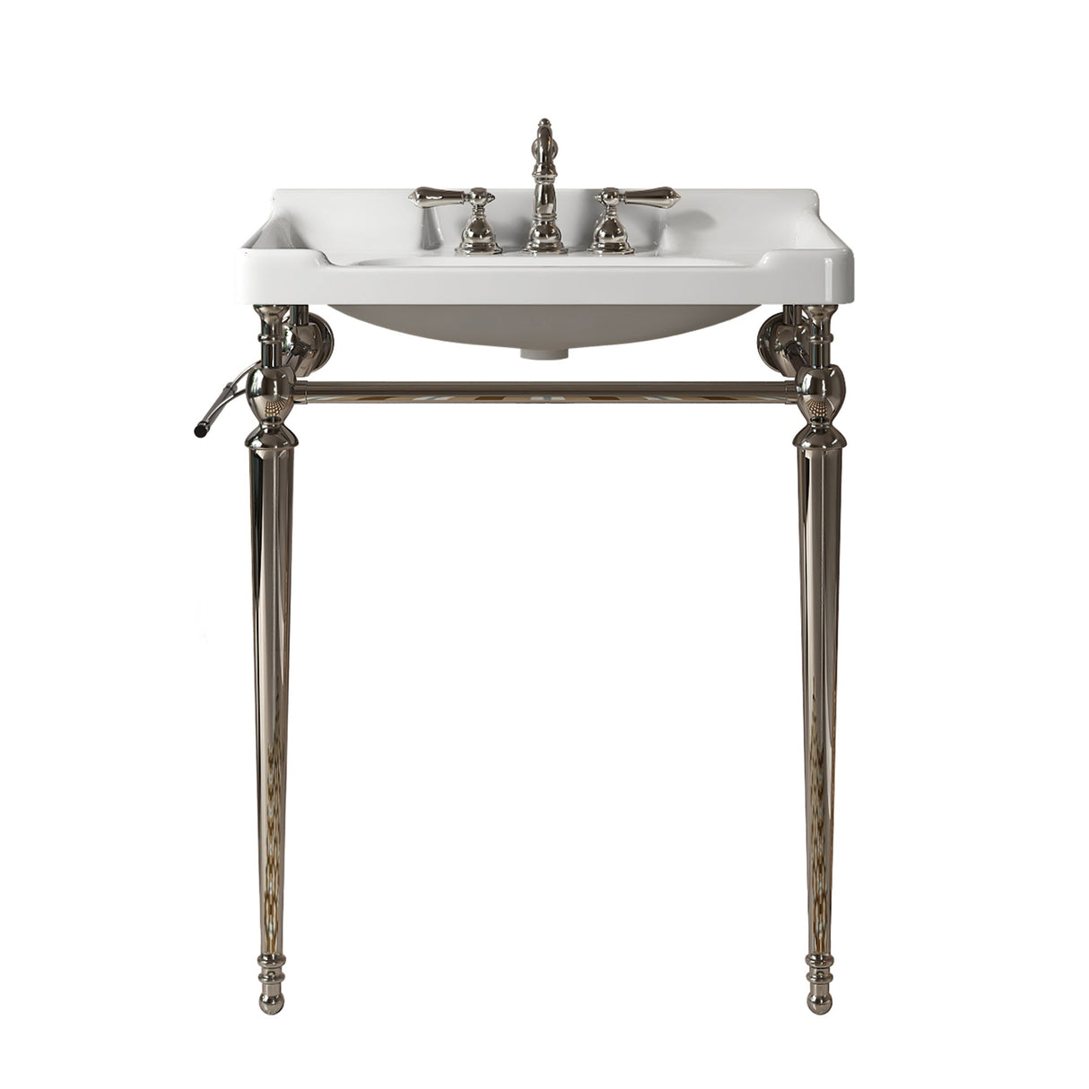 Bathroom Console Sink, Wall-Mounted - OROA