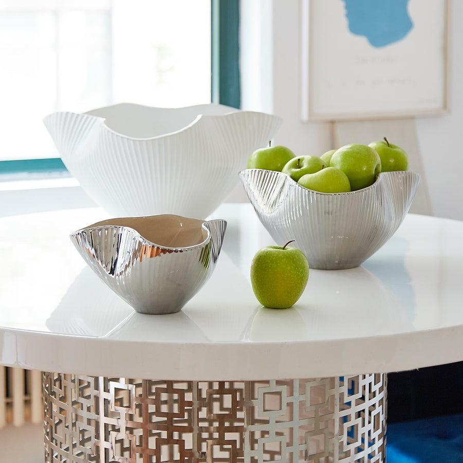 Ribbed Stoneware Bowl | Jonathan Adler Relief | Oroa.com