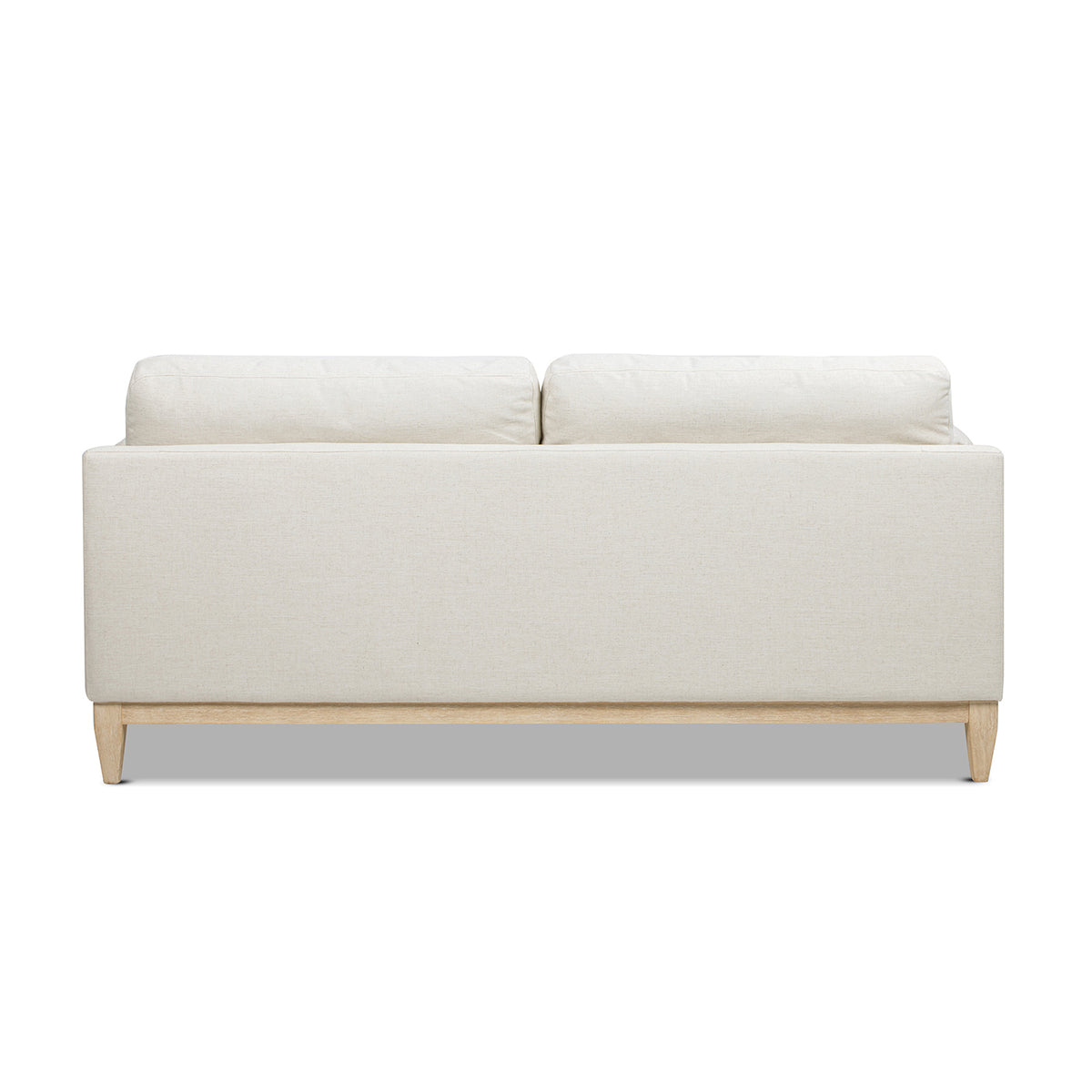 Pasadena Modern Farmhouse Sofa, Flax White Linen - OROA Modern Furniture