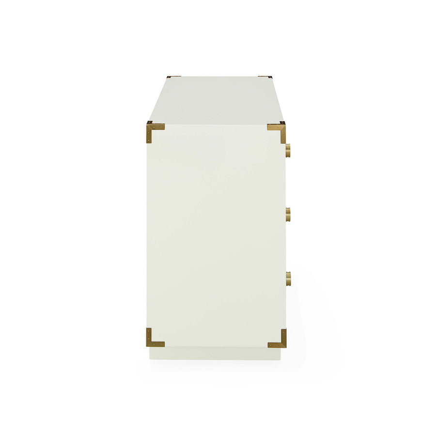 Gold Etched 3-Drawer Chest | Jonathan Adler Gala | Oroa.com