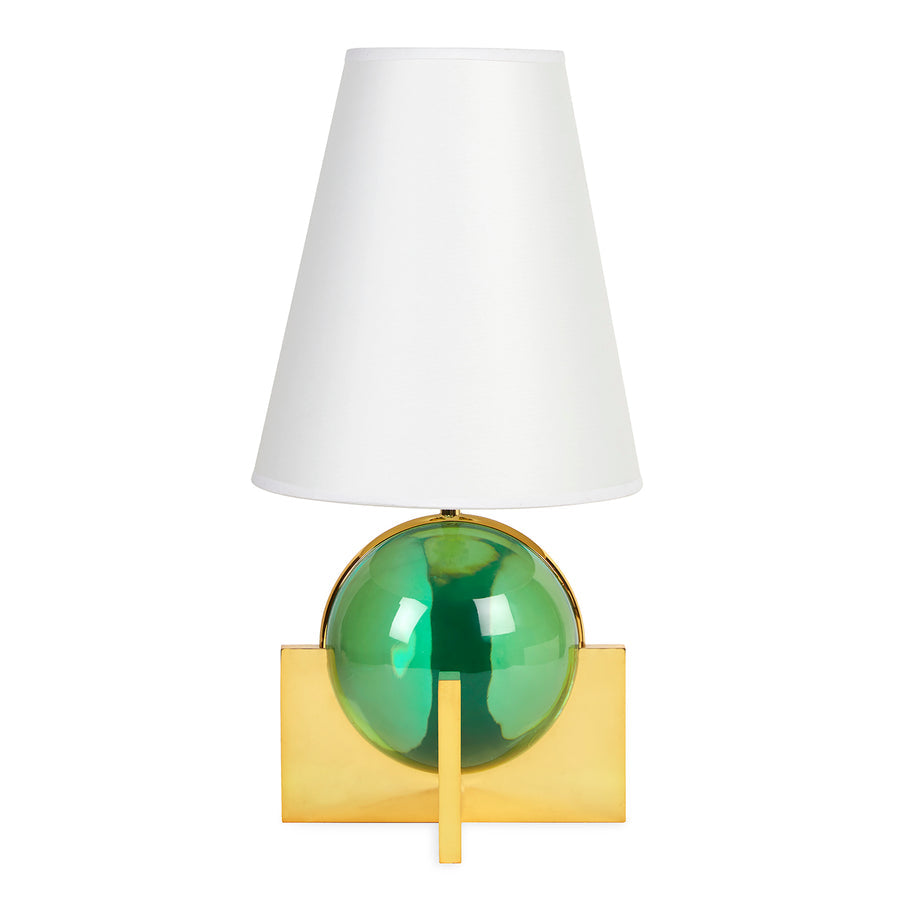 Acrylic Sphere Vanity Lamp – Globo – front view