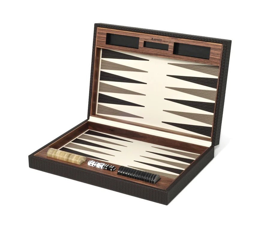 Walnut Wood Backgammon Set – alternate view 9