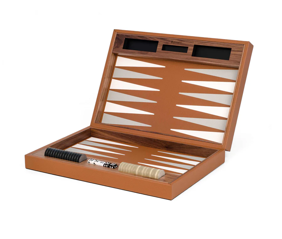 Walnut Wood Backgammon Set – alternate view 5