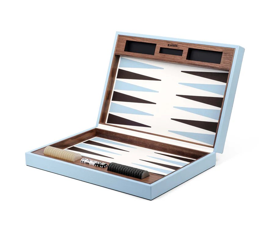 Walnut Wood Backgammon Set – alternate view 11