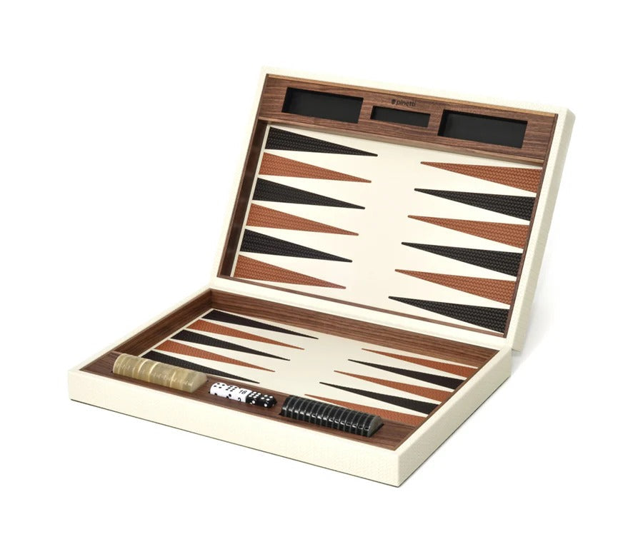 Walnut Wood Backgammon Set – alternate view 7