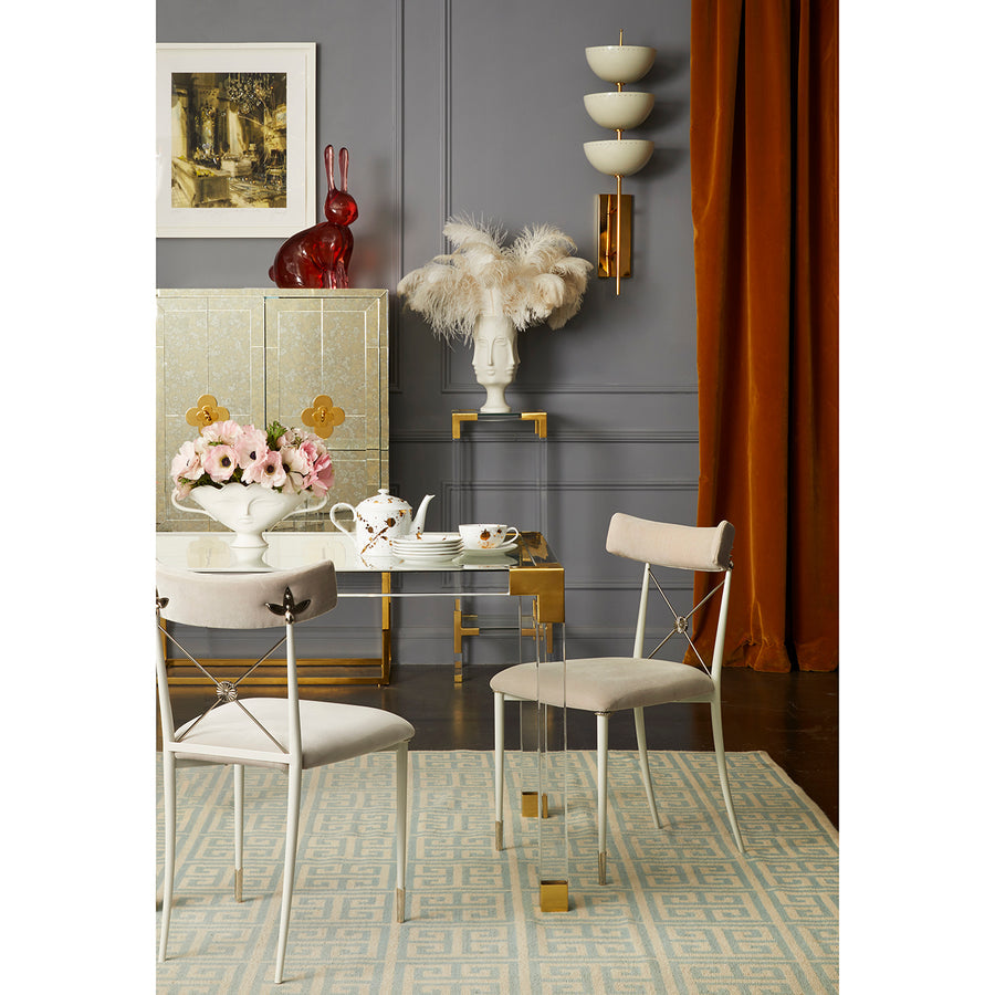 Ivory Metal Wall Lamp | Jonathan Adler Lisbon | Oroa.com