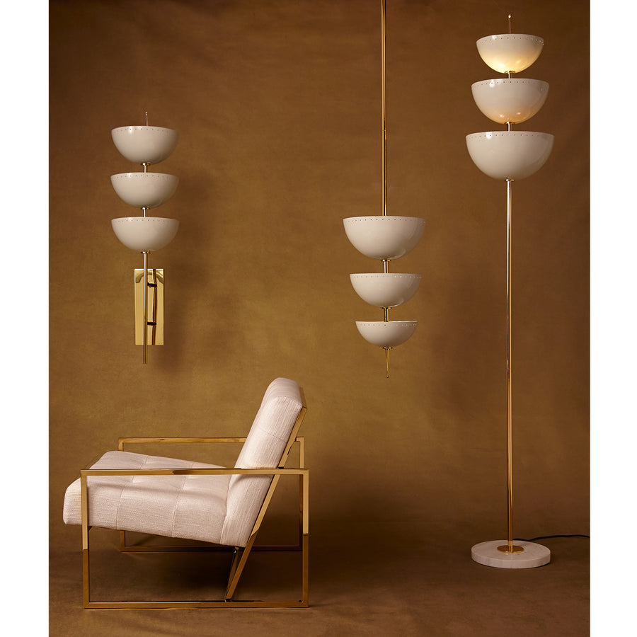Enamel Bowls Floor Lamp | Jonathan Adler Lisbon | Oroa.com