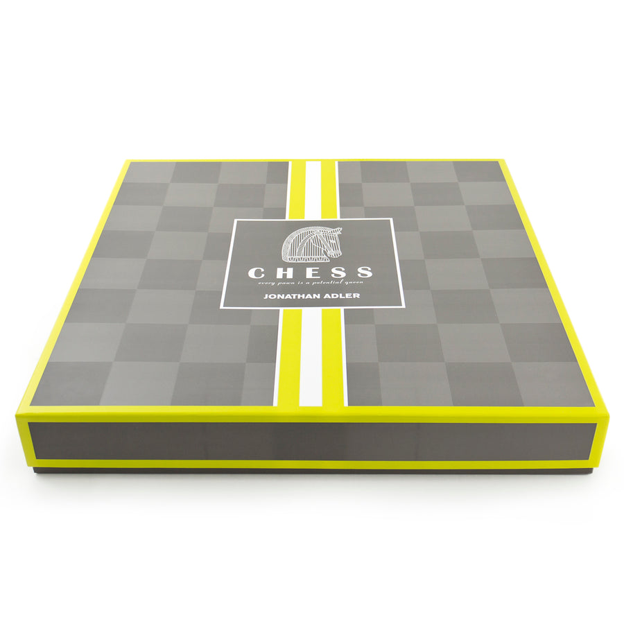 Smoked & Clear Acrylic Chess Set | Jonathan Adler | Oroa.com