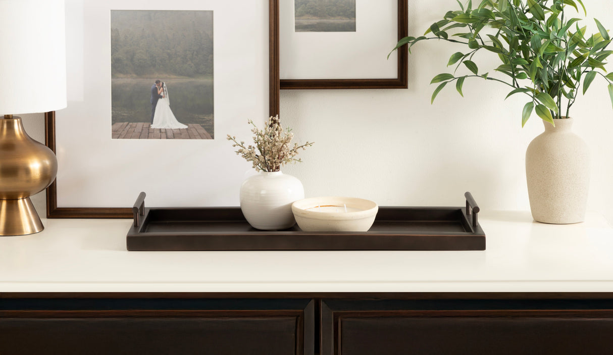 Halsey Rectangle Decorative Tray