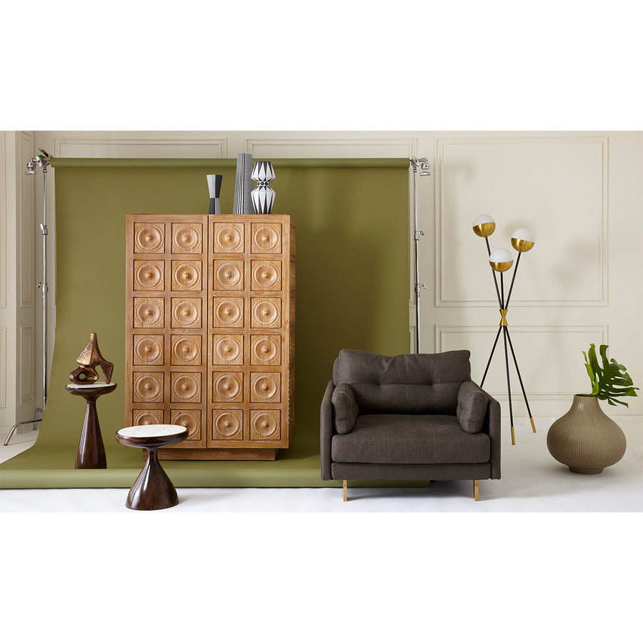 Glass Sphere Tripod Floor Lamp – Caracas – alternate view 5