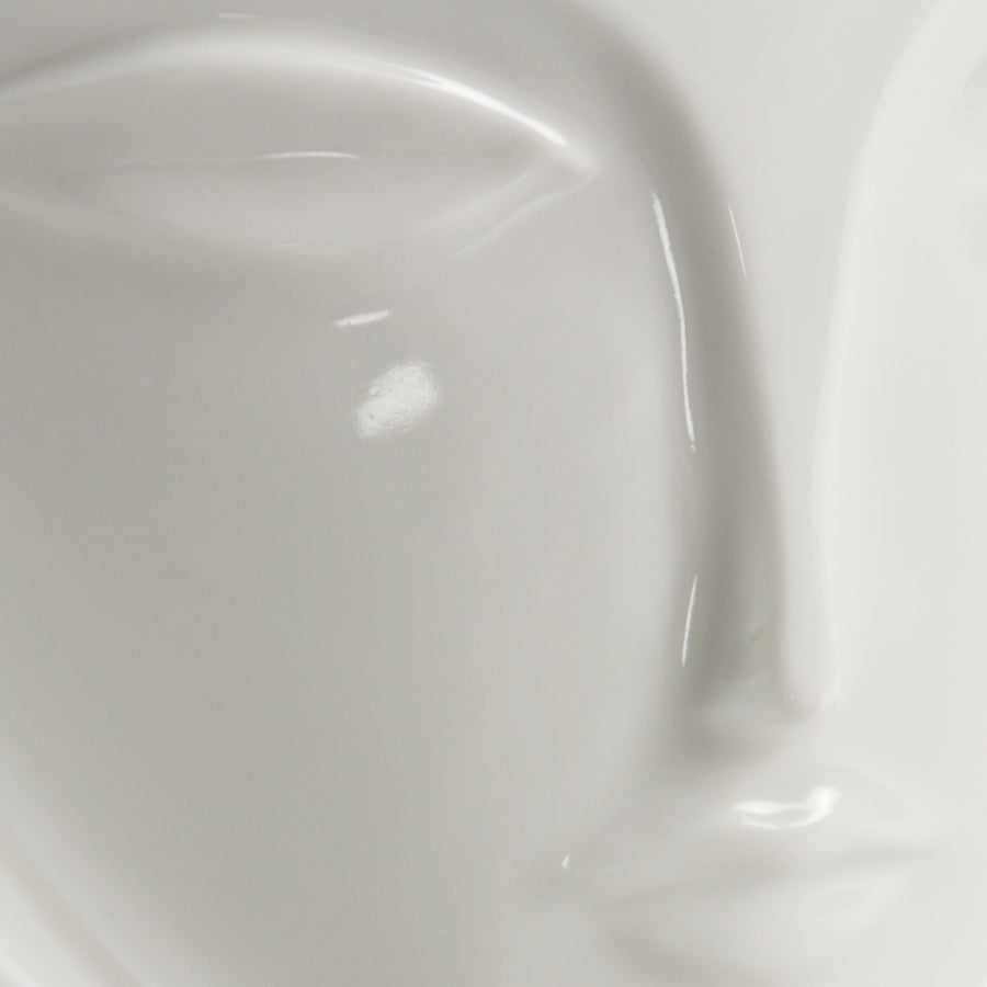 Glossy Porcelain Face Pitcher | Jonathan Adler Giuliette | Oroa.com