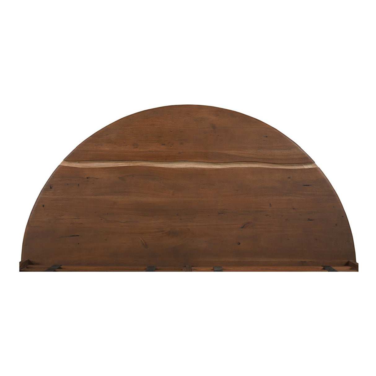 Modern European furniture - Arched Acacia Wood Bed - www.oroa.com