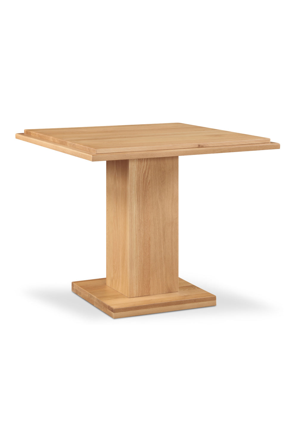Modern European furniture - Square Natural Wood Table - www.oroa.com