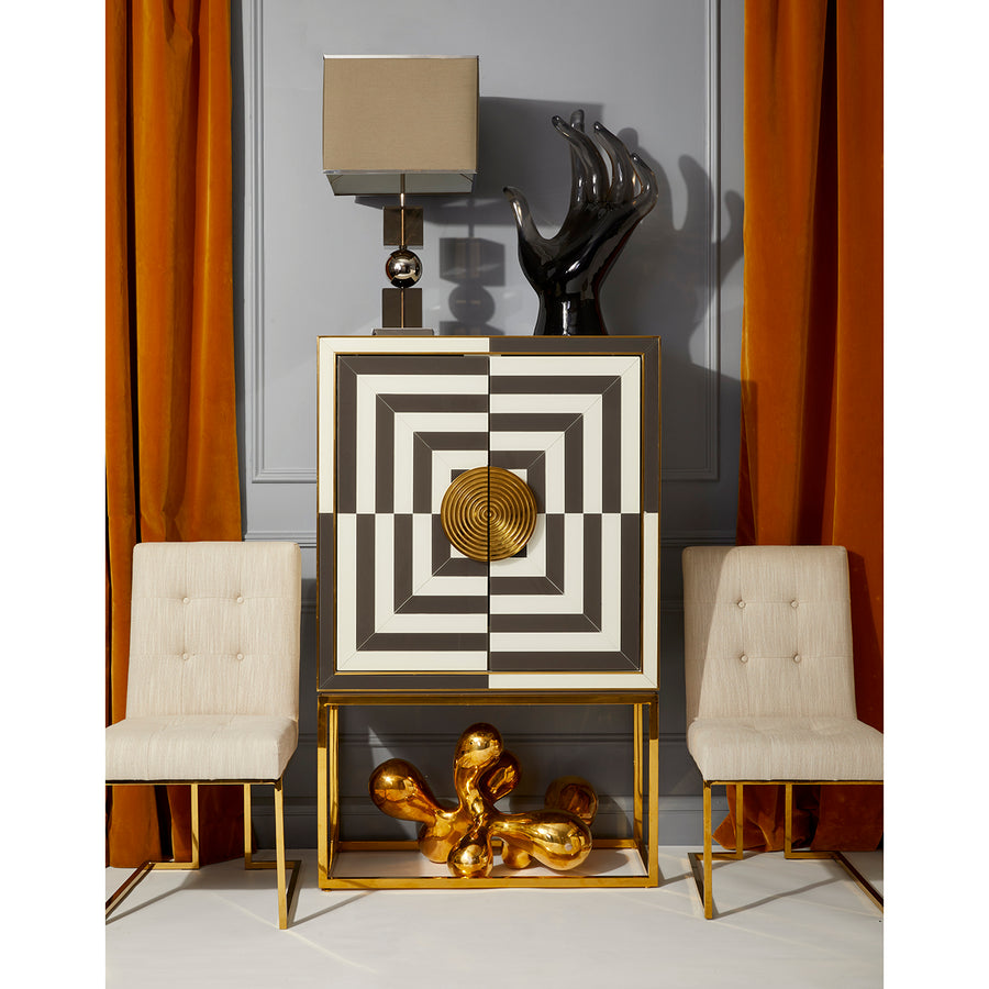 Gray Acrylic Decorative Object | Jonathan Adler Hand | Oroa.com