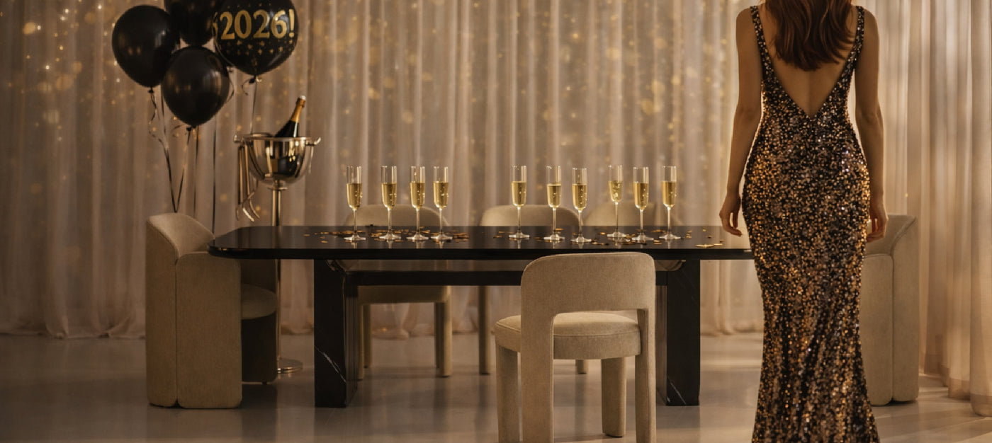 modern dining table setting - www.oroa.com