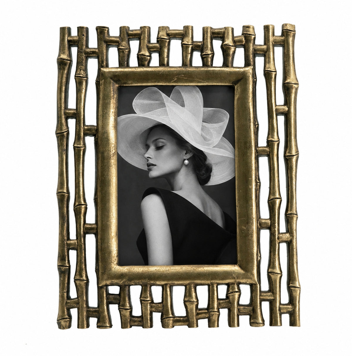 Antique Gold Photo Frames, Set of 2 | Catchy