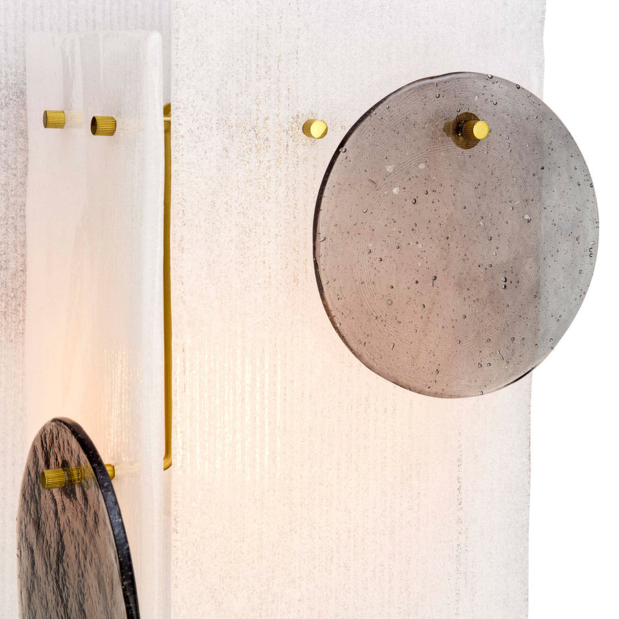 Opaque Ribbed Glass Pendant Lamp | Jonathan Adler Rialto | Oroa.com