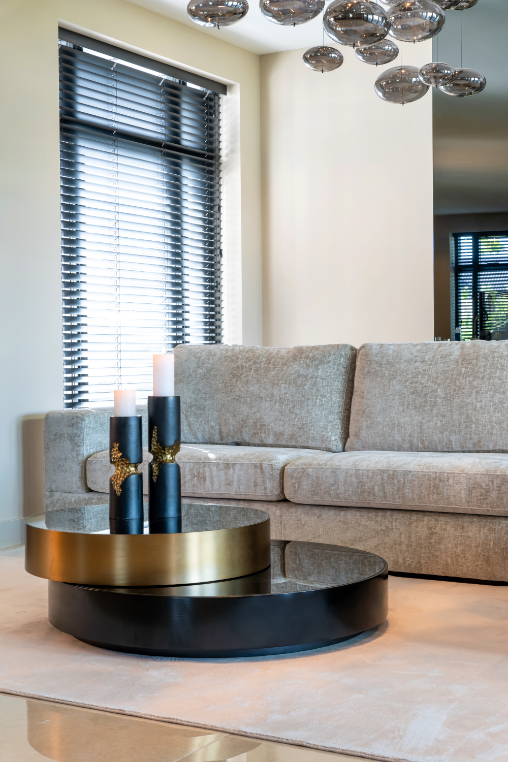 Double Round Coffee Table | Oroa.com