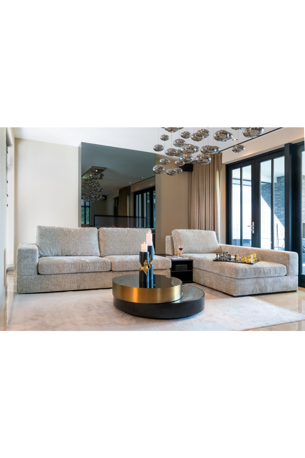 Double Round Coffee Table | Oroa.com