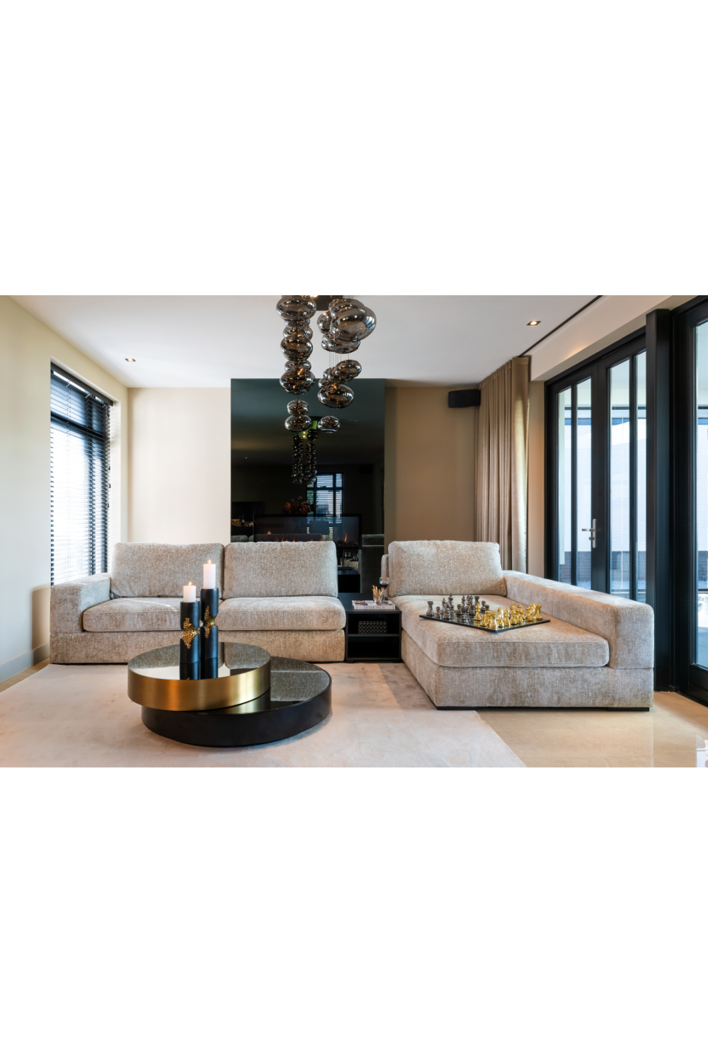 Double Round Coffee Table | Oroa.com