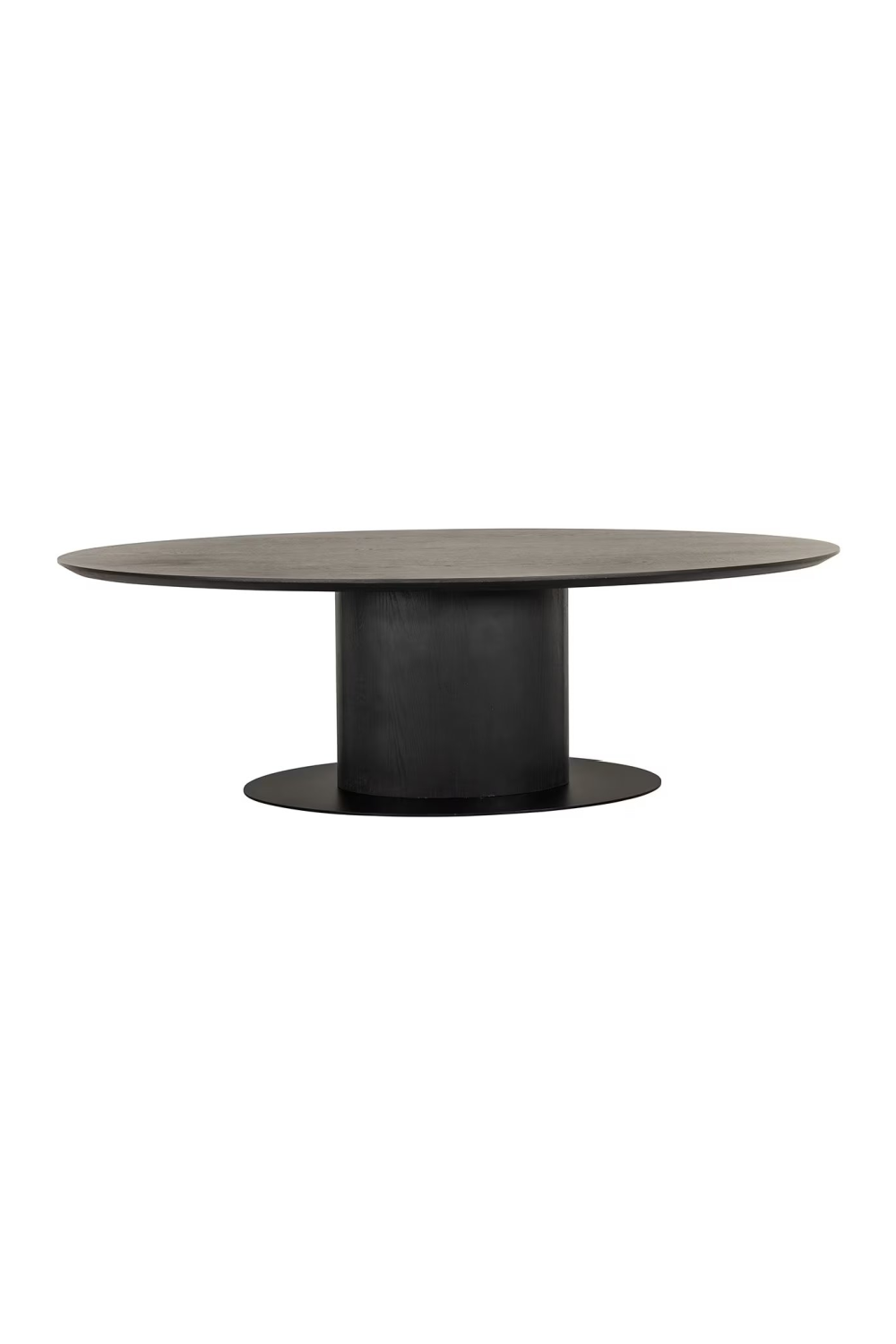 Brown Wooden Oval Dining Table | Oroa.com