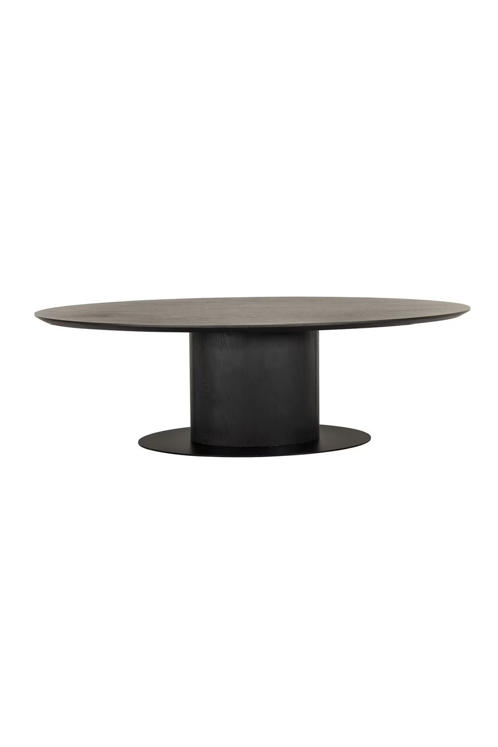 Brown Wooden Oval Dining Table | Oroa.com
